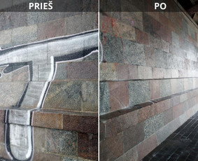 Spec. valymas: grafičių, fasado, sniego ir kt. / Profesionalus paviršių valymas. / Darbų pavyzdys ID 3591387