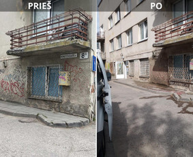 Spec. valymas: grafičių, fasado, sniego ir kt. / Profesionalus paviršių valymas. / Darbų pavyzdys ID 3591581