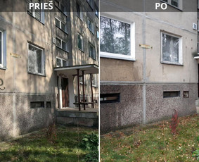 Spec. valymas: grafičių, fasado, sniego ir kt. / Profesionalus paviršių valymas. / Darbų pavyzdys ID 3591601