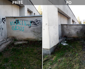Tvorų plovimas - Spec. valymas: grafičių, fasado, sniego ir kt. - 2