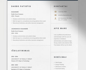 CV rašymas su konsultacija - Profesionalus Cv rašymas su konsultacija - 4