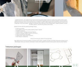 Mokėjimo sistemų pajungimas - Interneto svetainių, parduotuvių kūrimas nuo 149 eur! - 1