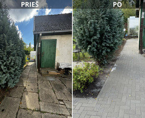 Trinkelių klojimas, polių gręžimas, tvorų montavimas / MB Workflex / Darbų pavyzdys ID 3594643