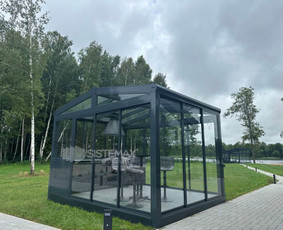 Terasų stiklinimas - stoginės, stumdomos aliuminio sistemos. / UAB "SISTEMAX" / Darbų pavyzdys ID 3594997