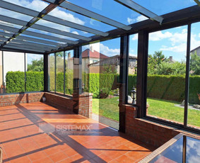 Terasų stiklinimas - stoginės, stumdomos aliuminio sistemos. / UAB "SISTEMAX" / Darbų pavyzdys ID 3595009