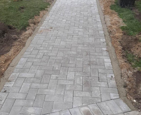 Trinkelių klojimas, polių gręžimas, tvorų montavimas / MB Workflex / Darbų pavyzdys ID 3595281