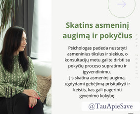 Psichologinės konsultacijos / Ania Žukaitė / Darbų pavyzdys ID 3596653