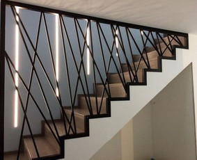 Metalo konstrukcijos ! Gaminame ir montuojame ! - Laiptų turėklai - 4 Laiptų turėklai - Metalo konstrukcijos ! Gaminame ir montuojame ! - 4