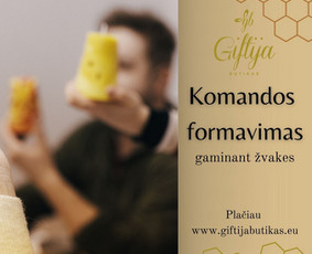 Magiškos edukacijos ir lietuviško, gryno bičių vaško žvakės / Giftija Butikas / Darbų pavyzdys ID 3597977