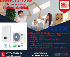 Šilumos siurblių montavimas oras gruntas vanduo geoterminis / UAB Izopaga / Darbų pavyzdys ID 3599871
