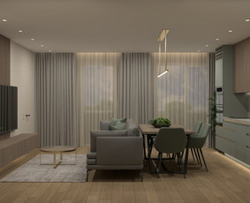 Interjero dizainas. Techniniai planai. 3d vizualizacijos / Indrė Kučinskaitė / Darbų pavyzdys ID 3600777
