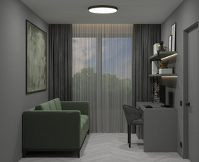 Interjero dizainas. Techniniai planai. 3d vizualizacijos / Indrė Kučinskaitė / Darbų pavyzdys ID 3600977