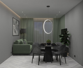 Interjero dizainas. Techniniai planai. 3d vizualizacijos / Indrė Kučinskaitė / Darbų pavyzdys ID 3601007