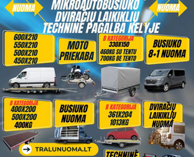 Platformos,traliuku ir priekabu nuoma Alytus ! / Platformu, traliuku ir priekabu nuoma / Darbų pavyzdys ID 3601543