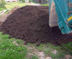 Aplinka, sodas - Sijotas juodzemis - 1