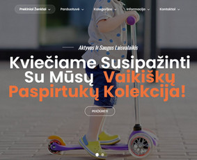 #1 Internetinių Svetainių ir Parduotuvių Kūrimas (seo/ads) / Svetainių kūrimas ir reklama / Darbų pavyzdys ID 3602117