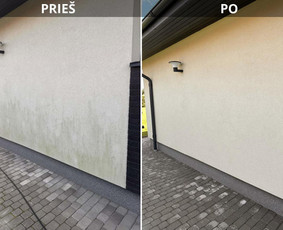 Fasadų, trinkelių, stogų, terasų plovimas ir impregnavimas / MB Plovimo ekspertai (Tomas Žemaitis) / Darbų pavyzdys ID 3602155