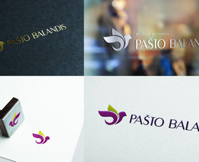 Logotipai + vizualinis identitetas / Sandra Vaičiulienė / Darbų pavyzdys ID 723015