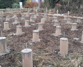 Pamatų įrengimas, indždinerinių tinklų montavimas, drono fot / EGIDA / Darbų pavyzdys ID 3602577