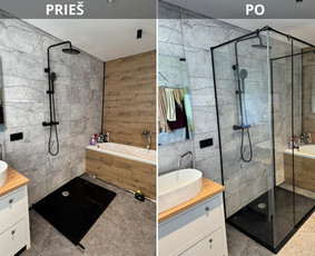 Nestandartinių dušų, led veidrodžių, terasų, stiklinimas. / Meltglas, MB / Darbų pavyzdys ID 3603879
