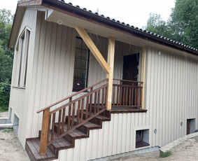 Karkasinių namų statyba, pirtys, sodo nameliai. / MB Teramona / Darbų pavyzdys ID 3604027