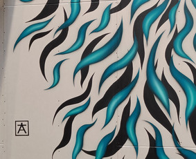 Interjero dekoravimas - Tapyba ant sienų - 3