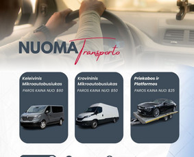 Keleivinis / Krovininis Mikroautobusiukas - Nuoma / Mikroautobusų nuoma / Darbų pavyzdys ID 3605229