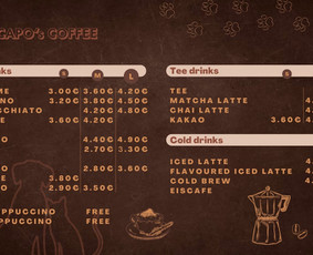 Kavinių ir restoranų meniu maketavimas - Išskirtiniam verslui - išskirtinis dizainas! - 2