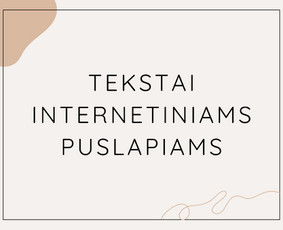 Tekstų ir turinio kūrimas (lt/en) - Paslaugos verslui - 2 Paslaugos verslui - Tekstų ir turinio kūrimas (lt/en) - 2