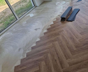 Išlyginamasis sluoksnis - vinilas - laminatas - parketlentės / Jutas Grindys / Darbų pavyzdys ID 3607767
