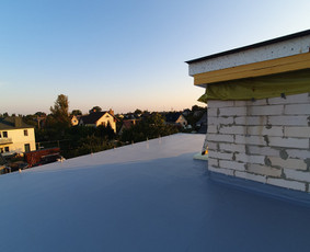Plokščių Stogų Dengimas Pvc, Epdm ir bitumine Danga / Tvirti stogai / Darbų pavyzdys ID 3607843