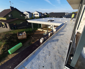 Plokščių Stogų Dengimas Pvc, Epdm ir bitumine Danga / Tvirti stogai / Darbų pavyzdys ID 3607853