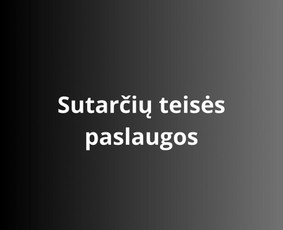 Advokato dr. E. Bakanausko teisinės paslaugos / Edvinas Bakanauskas / Darbų pavyzdys ID 3611237