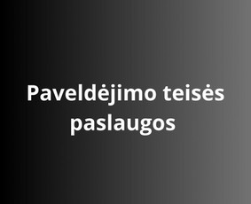 Advokato dr. E. Bakanausko teisinės paslaugos / Edvinas Bakanauskas / Darbų pavyzdys ID 3611243