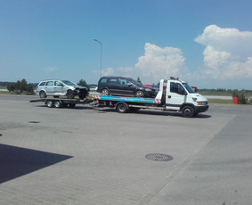 Dvieju automobiliu pervezimas