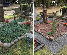 Kapaviečių įrengimas, kapaviečių restauracija / Linas Zareckas / Darbų pavyzdys ID 3612677