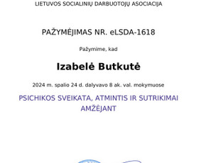 Sveikatos psichologo konsultacijos - Psichologinė, emocinė pagalba - 2 Psichologinė, emocinė pagalba - Sveikatos psichologo konsultacijos - 2