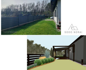 Apželdinimo projektai, augalų planai- privačiam sklypui / SODO NORAI / Darbų pavyzdys ID 3613413