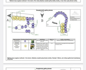 Apželdinimo projektai, augalų planai- privačiam sklypui / SODO NORAI / Darbų pavyzdys ID 3613431
