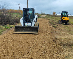 Statybinės technikos nuoma - Bobcat-tralo nuoma su operatoriumi - 2