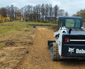 Statybinės technikos nuoma - Bobcat-tralo nuoma su operatoriumi - 4