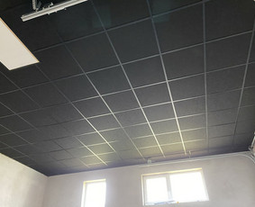 Pakabinamų lubų montavimas - Armstrong lubų montavimas, gipso darbai,medžiagų pardavimas. - 3