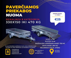 Platformos,traliuku ir priekabu nuoma Alytus ! / Platformu, traliuku ir priekabu nuoma / Darbų pavyzdys ID 3614405
