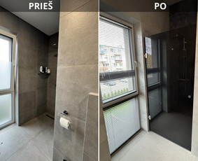 Nestandartinių dušų, led veidrodžių, terasų, stiklinimas. / Meltglas, MB / Darbų pavyzdys ID 3614957
