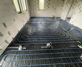 Šildomų grindų įrengimas - Visi vidaus Santechnikos ir Švok darbai - 2