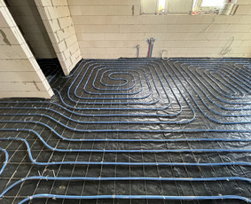 Šildomų grindų įrengimas - Visi vidaus Santechnikos ir Švok darbai - 1