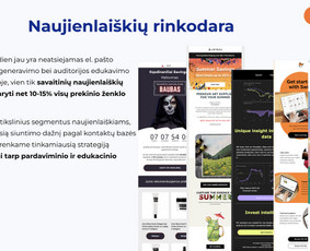 Email marketingo automatizacijos, naujienlaiškių rinkodara - Reklamos paslaugos - 2 Reklamos paslaugos - Email marketingo automatizacijos, naujienlaiškių rinkodara - 2
