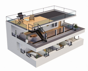 3d Vizualizacija Eksterjeras/interjeras/3d planai / Vizija360 / Darbų pavyzdys ID 3615571