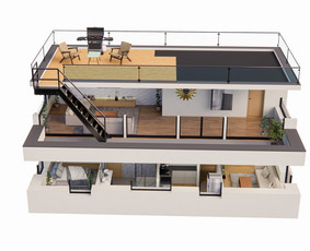 3d Vizualizacija Eksterjeras/interjeras/3d planai / Vizija360 / Darbų pavyzdys ID 3615573