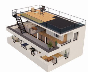 3d Vizualizacija Eksterjeras/interjeras/3d planai / Vizija360 / Darbų pavyzdys ID 3615575